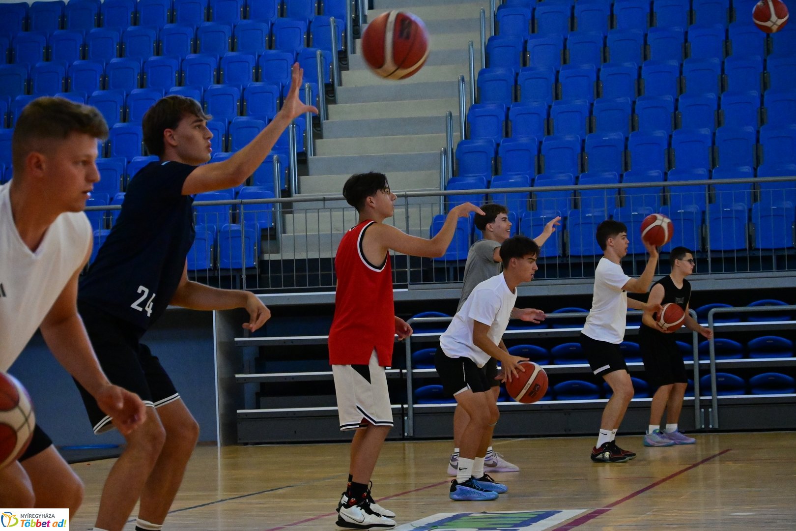 Kosártábor az Arénában 2025 júliusában