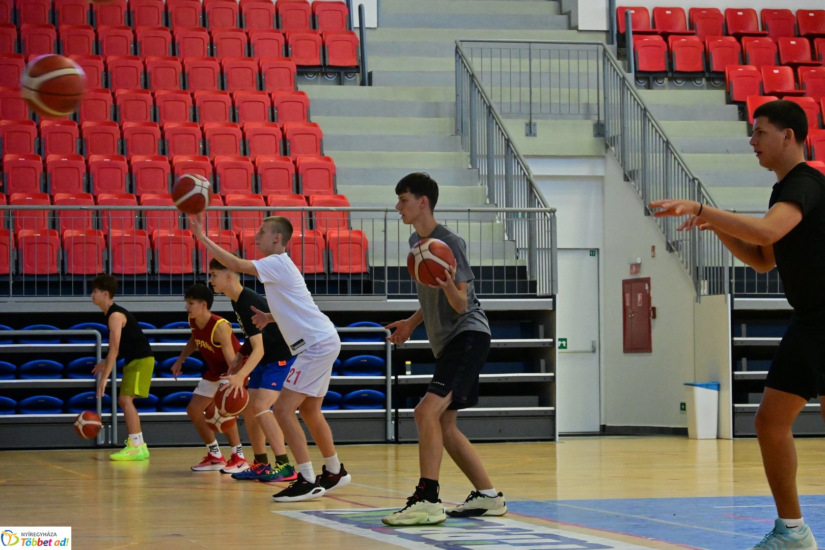 Kosártábor az Arénában 2025 júliusában