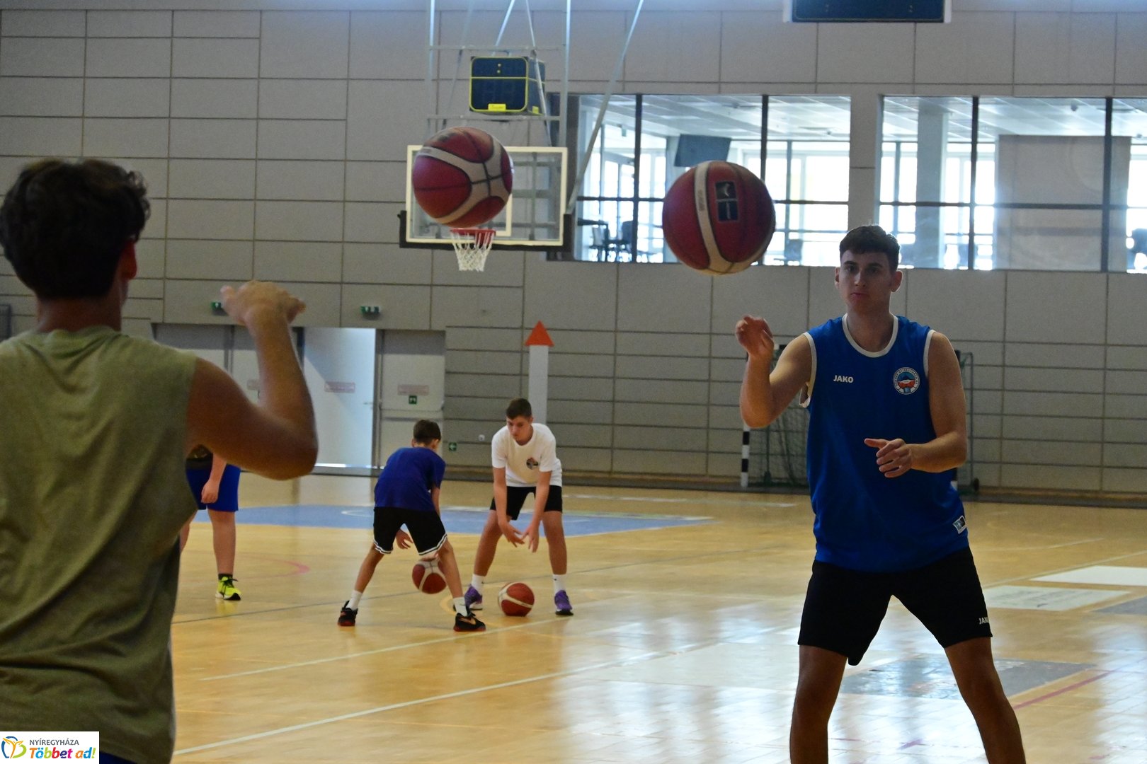 Kosártábor az Arénában 2025 júliusában