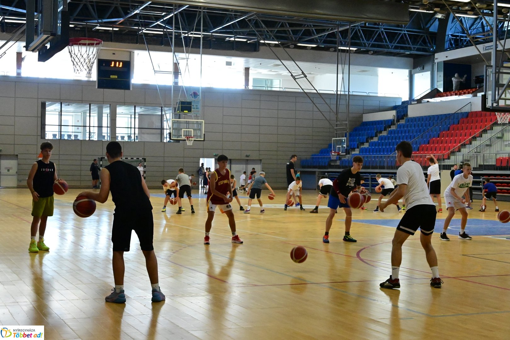 Kosártábor az Arénában 2025 júliusában