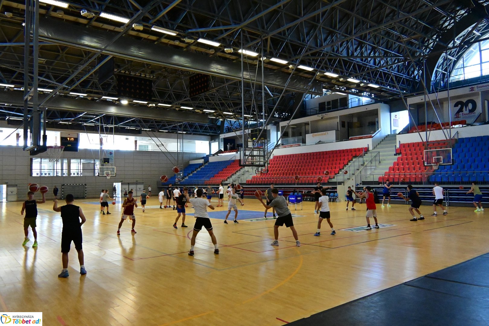 Kosártábor az Arénában 2025 júliusában