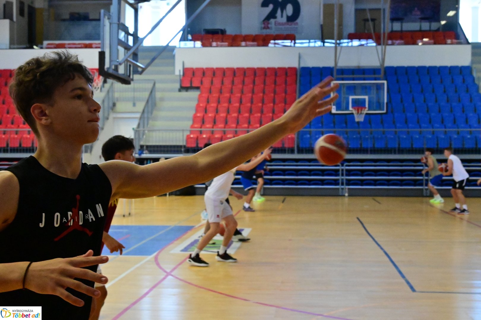 Kosártábor az Arénában 2025 júliusában