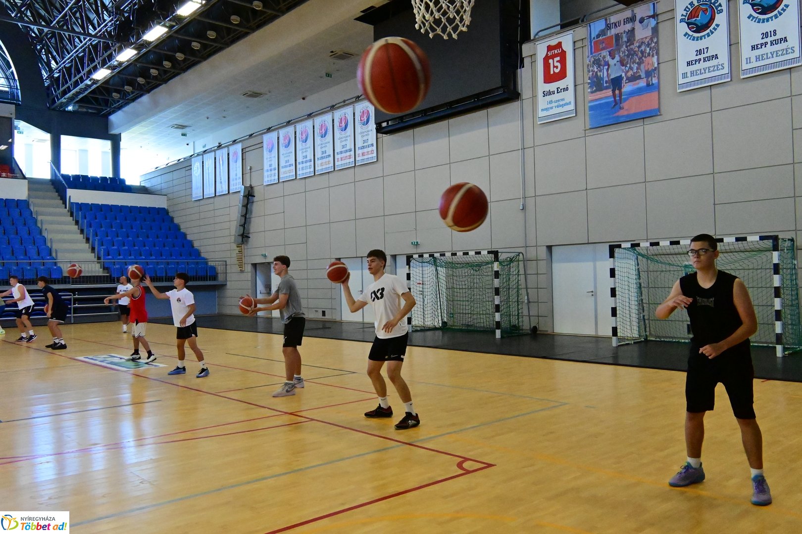 Kosártábor az Arénában 2025 júliusában