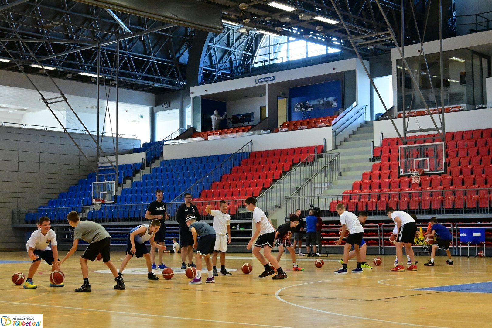 Kosártábor az Arénában 2025 júliusában