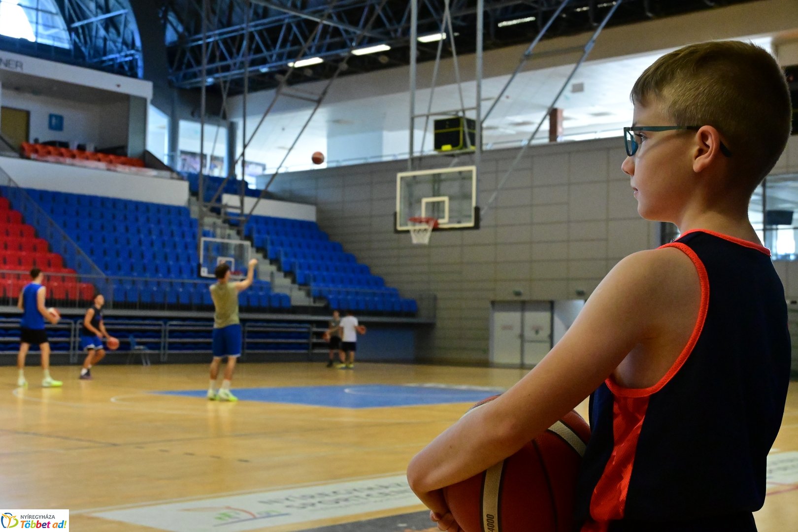 Kosártábor az Arénában 2025 júliusában