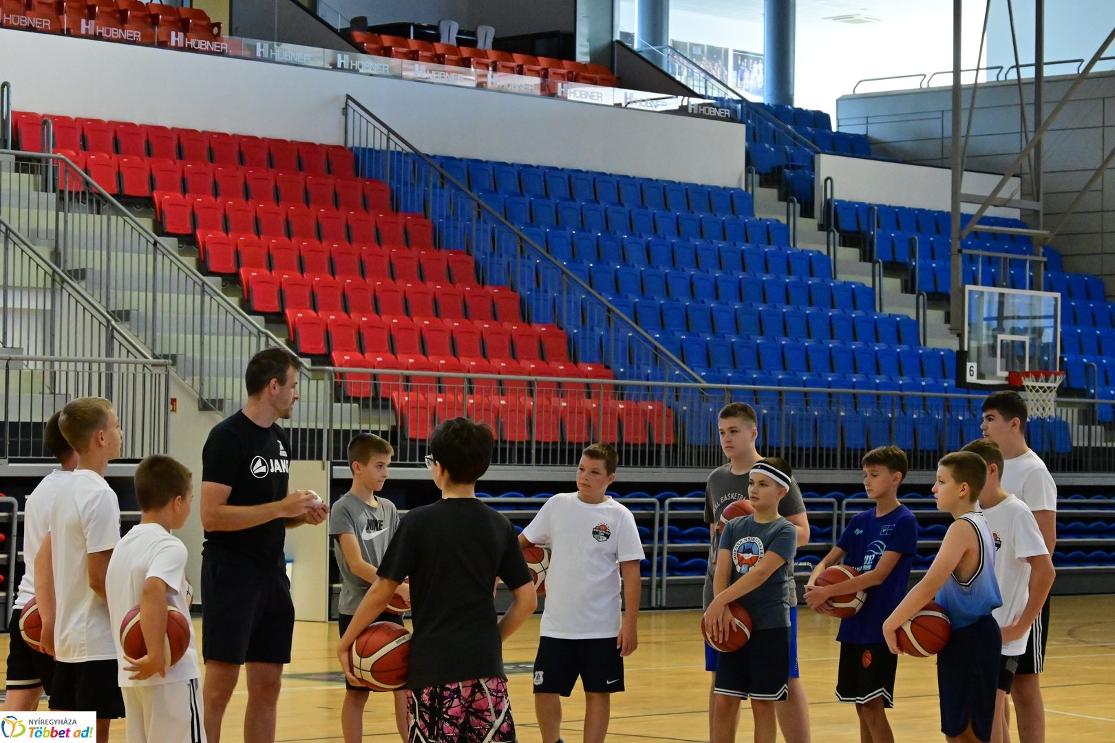 Kosártábor az Arénában 2025 júliusában