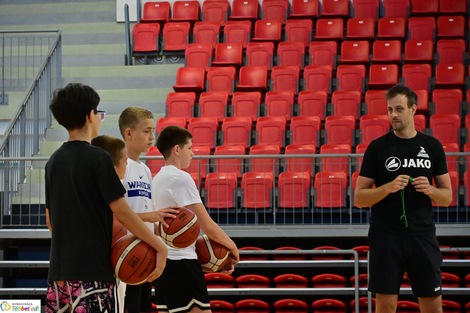 Kosártábor az Arénában 2025 júliusában