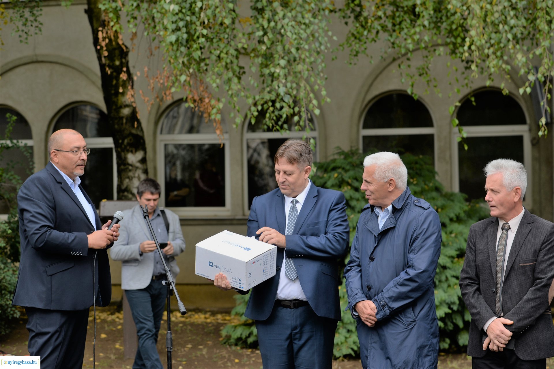 Kosárlabdapálya avató a Westsik Vilmos Technikumban