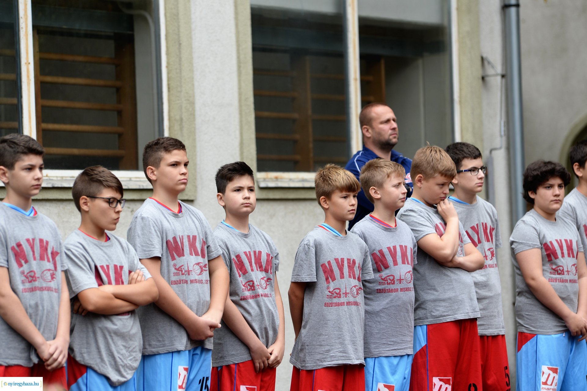 Kosárlabdapálya avató a Westsik Vilmos Technikumban