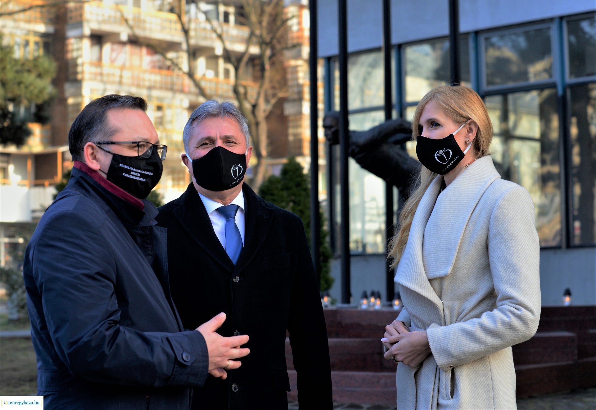 Koszorúzás a Kommunizmus Áldozatainak Emléknapján