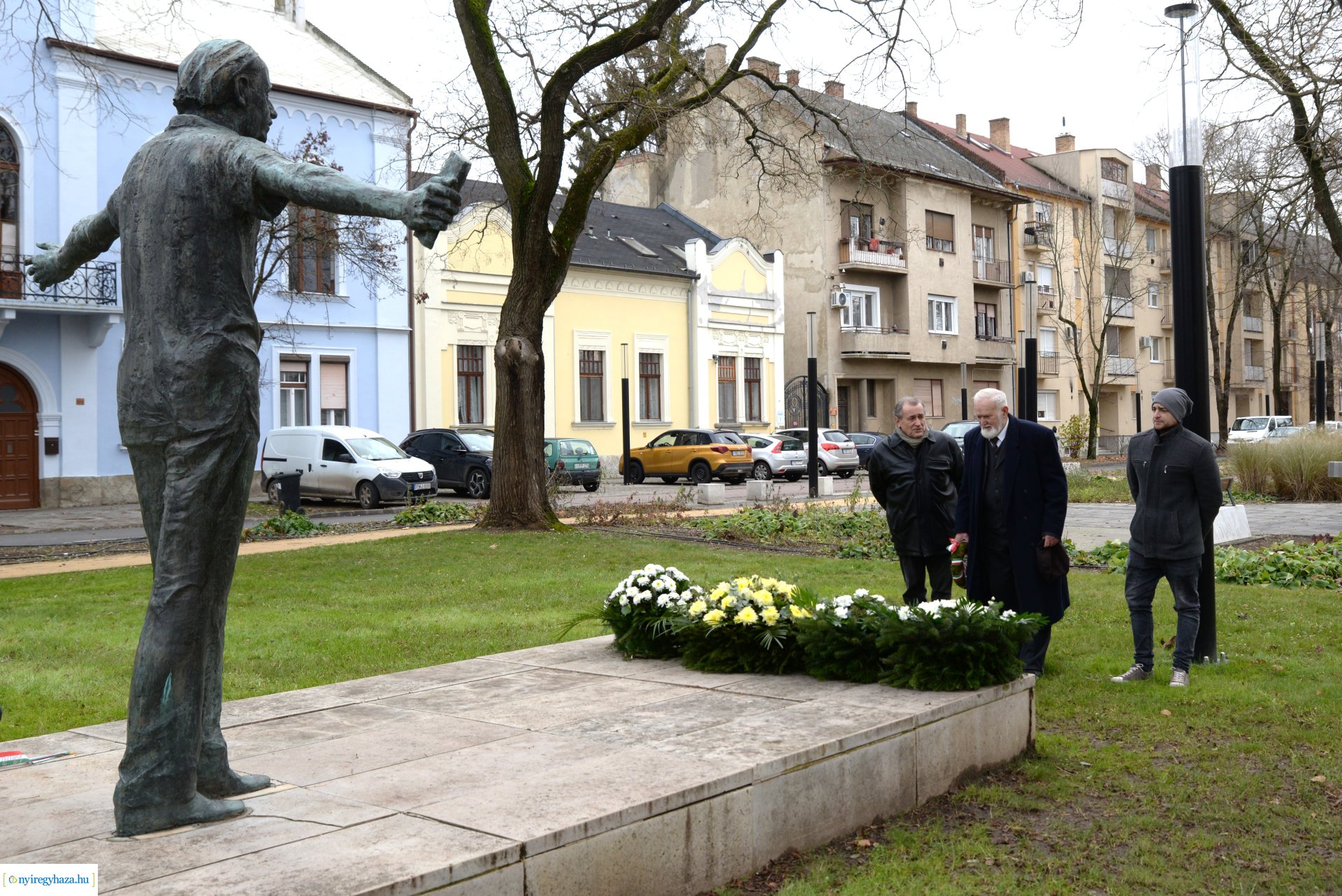 Koszorúzás és megemlékezés Váci Mihály születésnapján - 2023