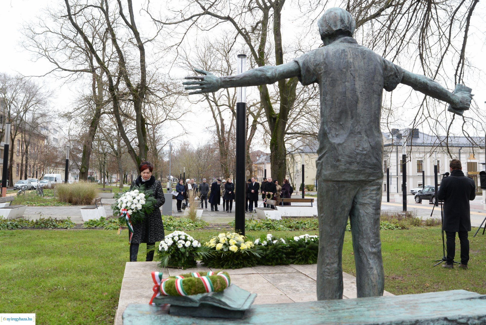 Koszorúzás és megemlékezés Váci Mihály születésnapján - 2023