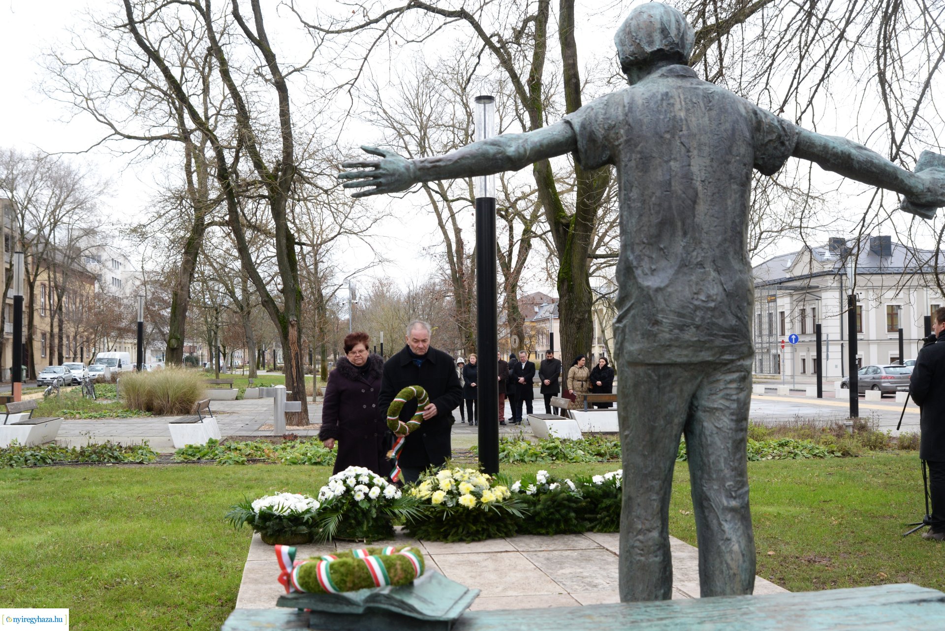 Koszorúzás és megemlékezés Váci Mihály születésnapján - 2023