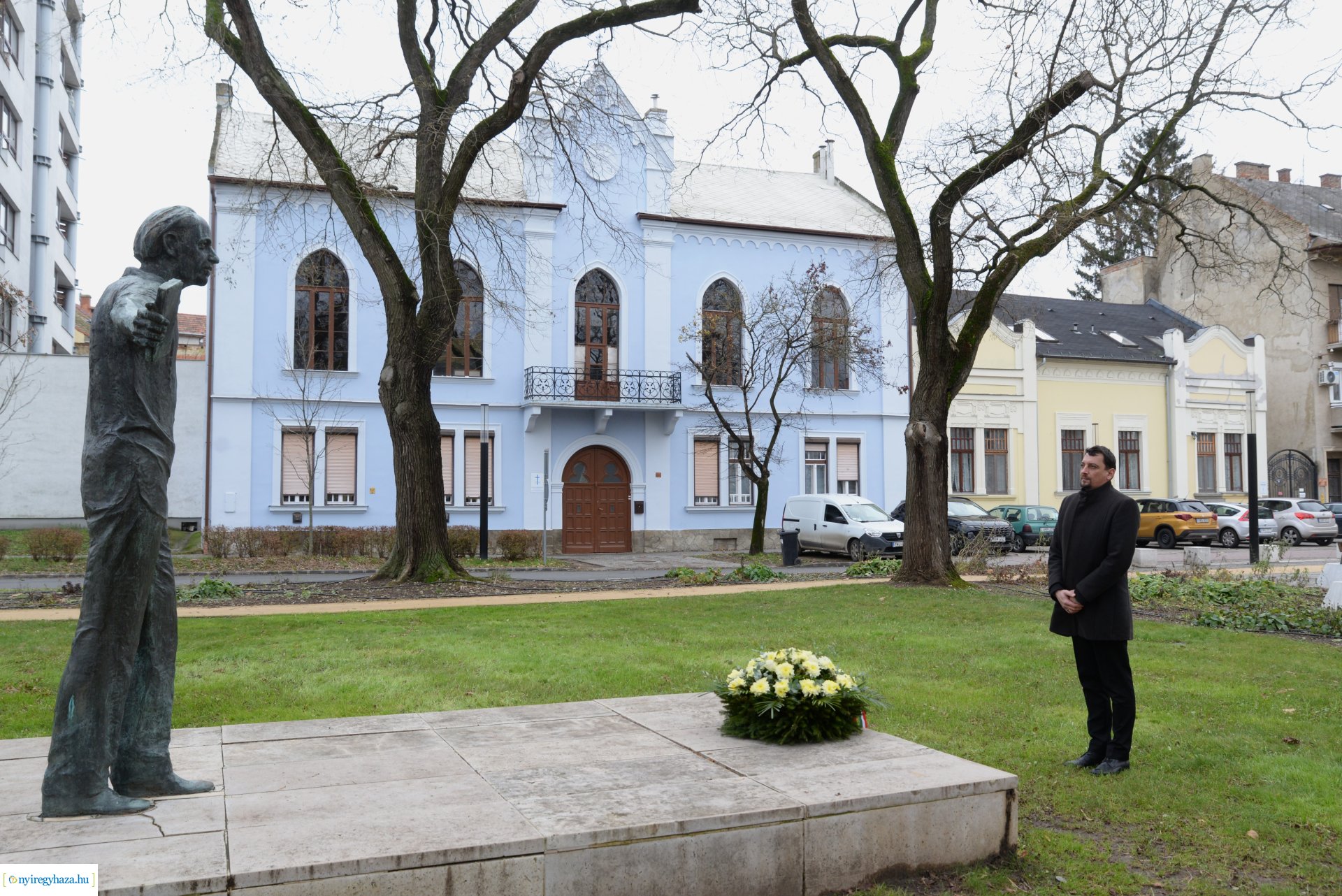 Koszorúzás és megemlékezés Váci Mihály születésnapján - 2023