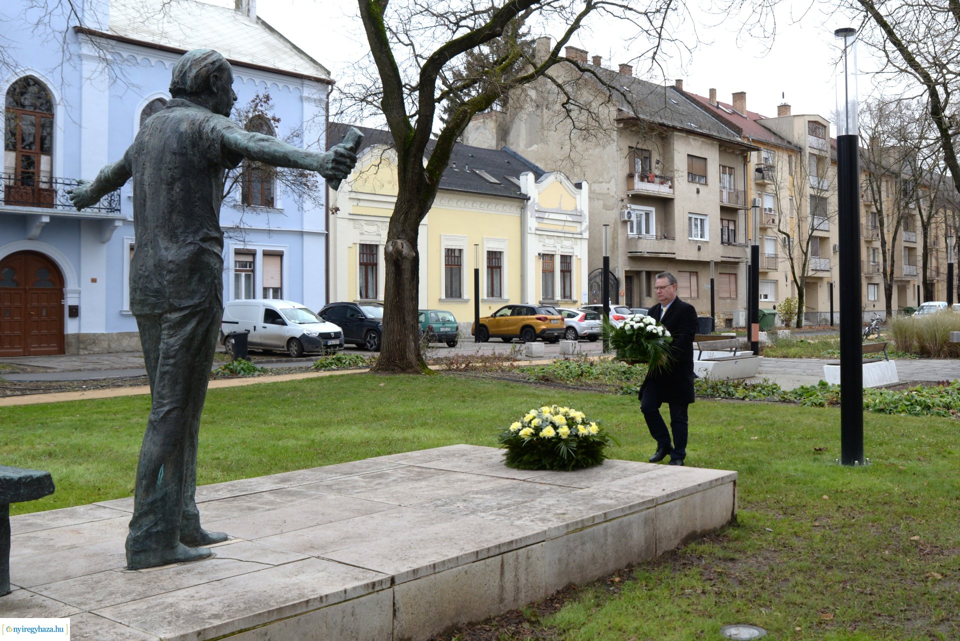 Koszorúzás és megemlékezés Váci Mihály születésnapján - 2023