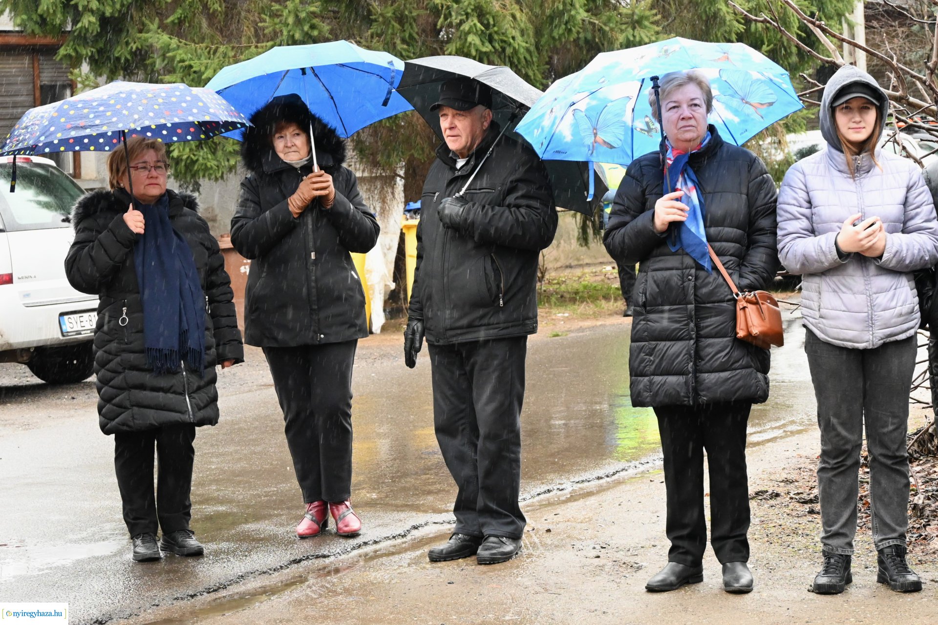 Koszorúzás Toma András emléktáblájánál 2024.