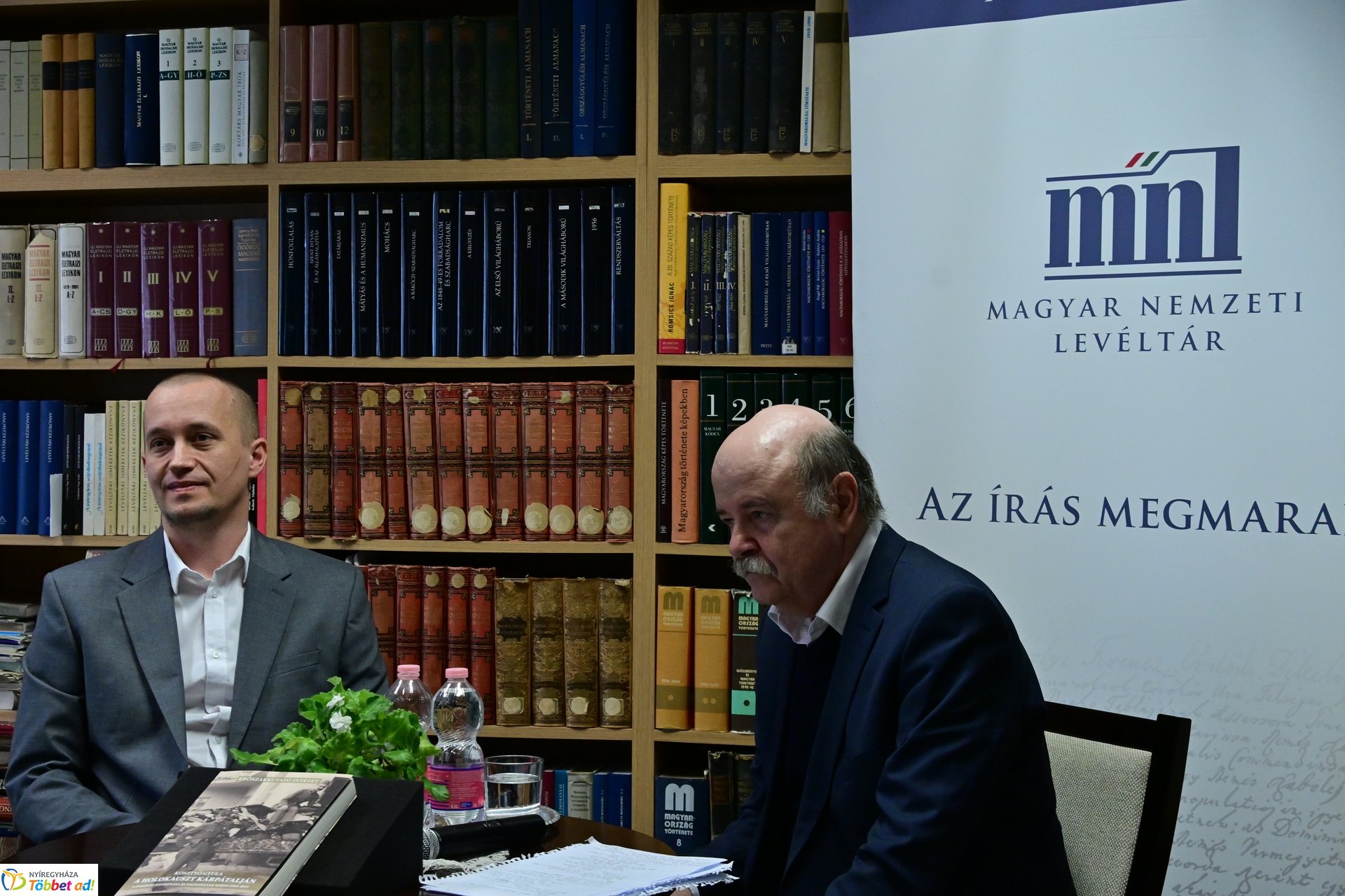 Kosztyó Gyula könyvbemutatója a Levéltárban