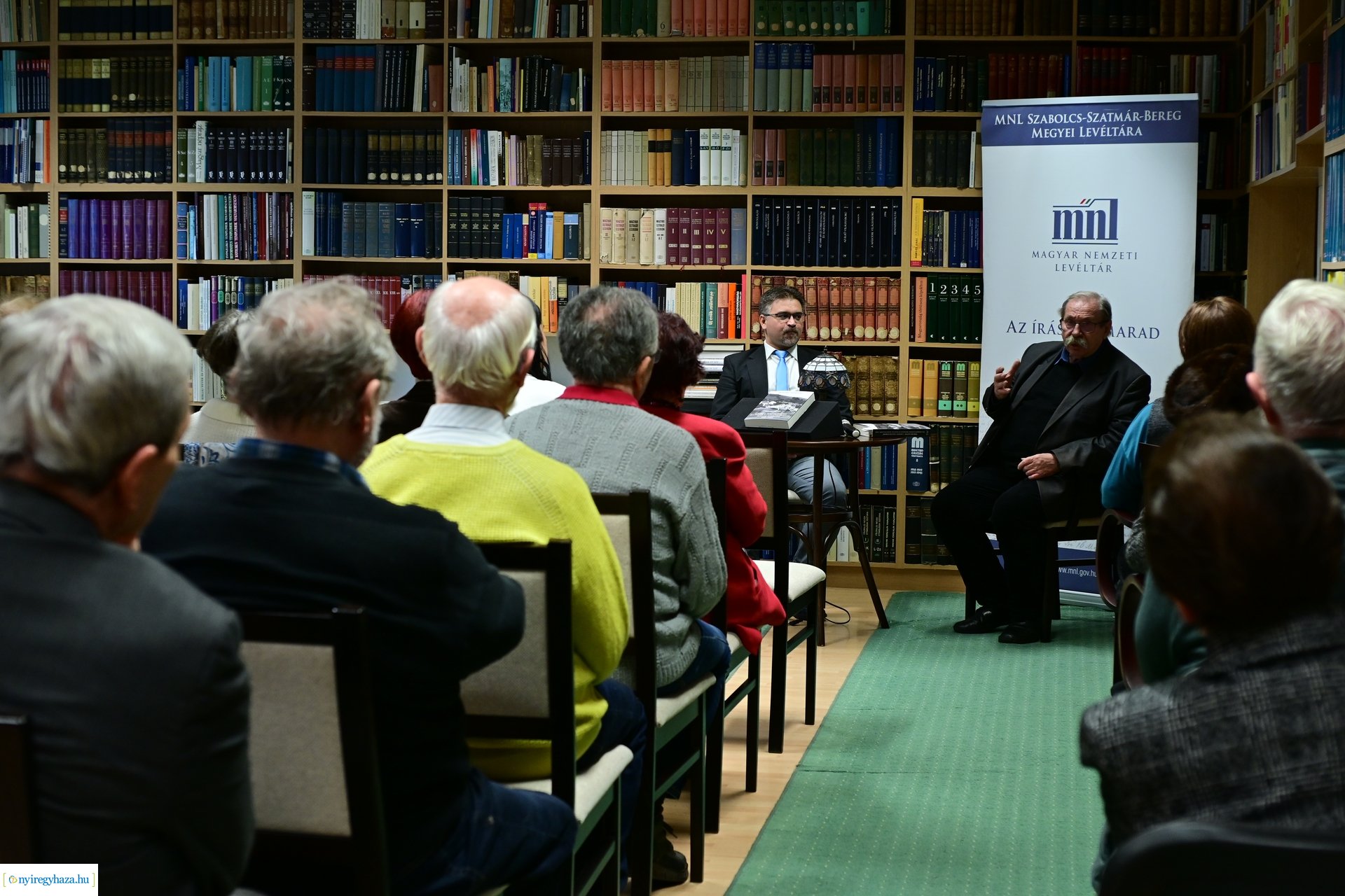 Kötetbemutató a Levéltárban 20241122