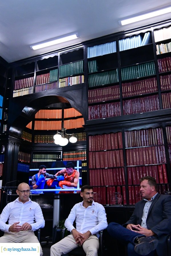 Kovács Richárd olimpikon köszöntése a Városházán