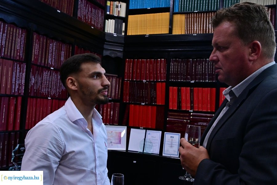 Kovács Richárd olimpikon köszöntése a Városházán