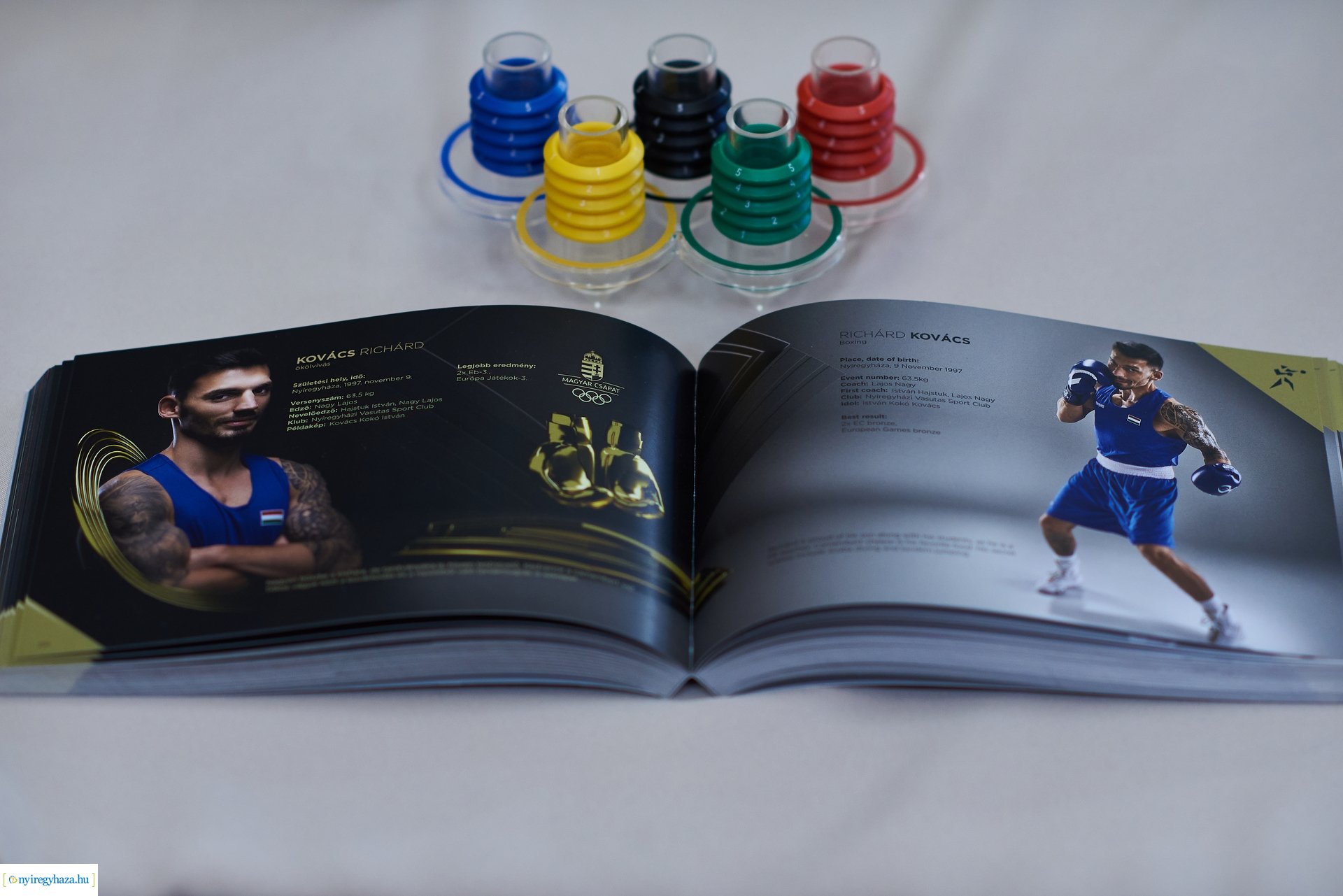 Kovács Ricsi olimpikon előadása a Kossuth gimiben