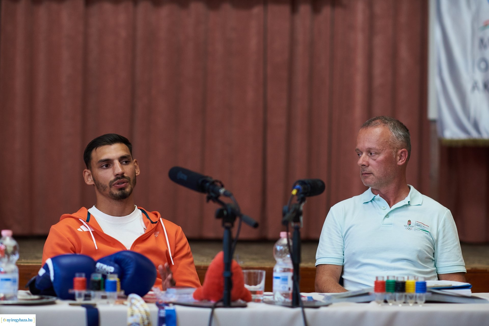 Kovács Ricsi olimpikon előadása a Kossuth gimiben