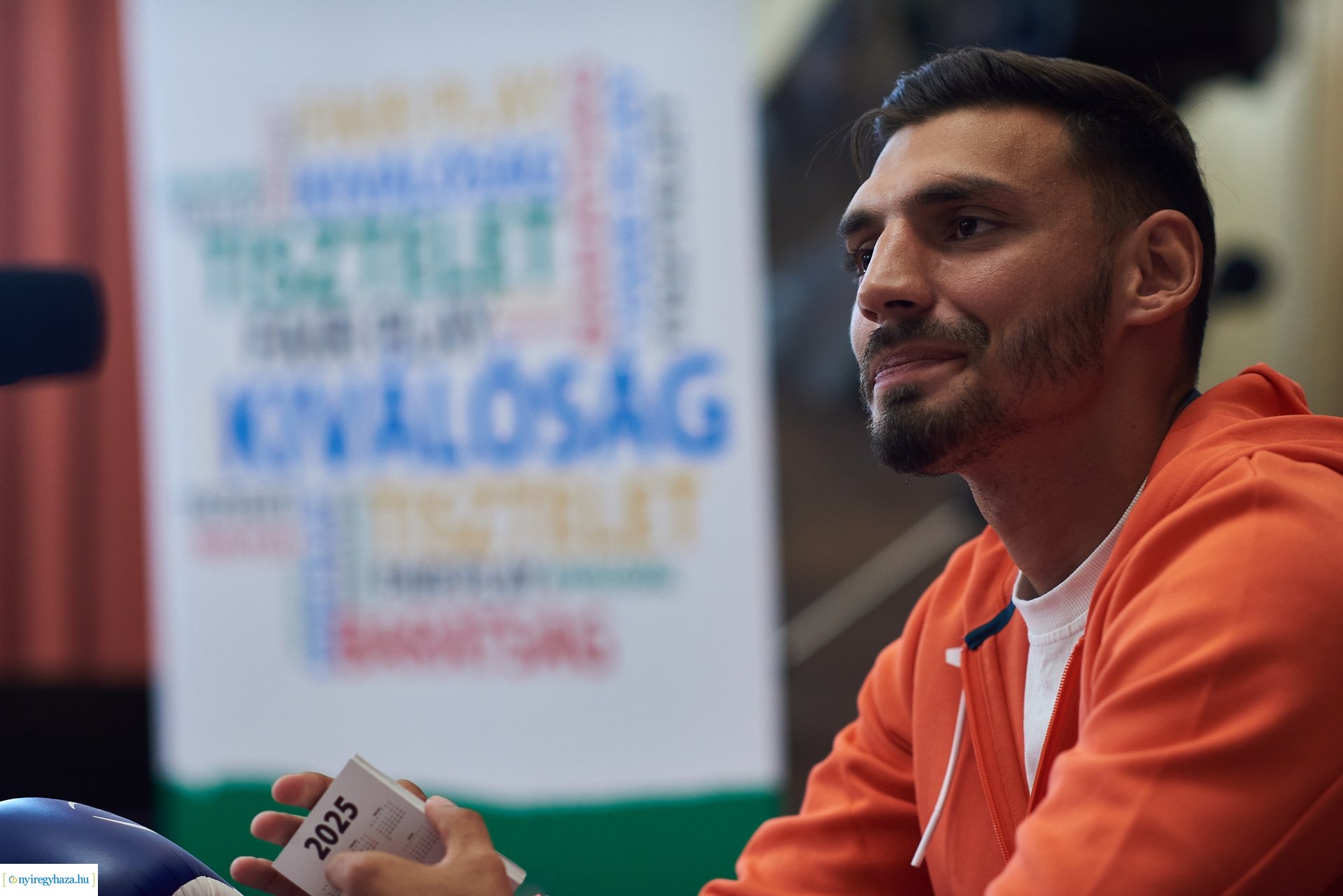 Kovács Ricsi olimpikon előadása a Kossuth gimiben