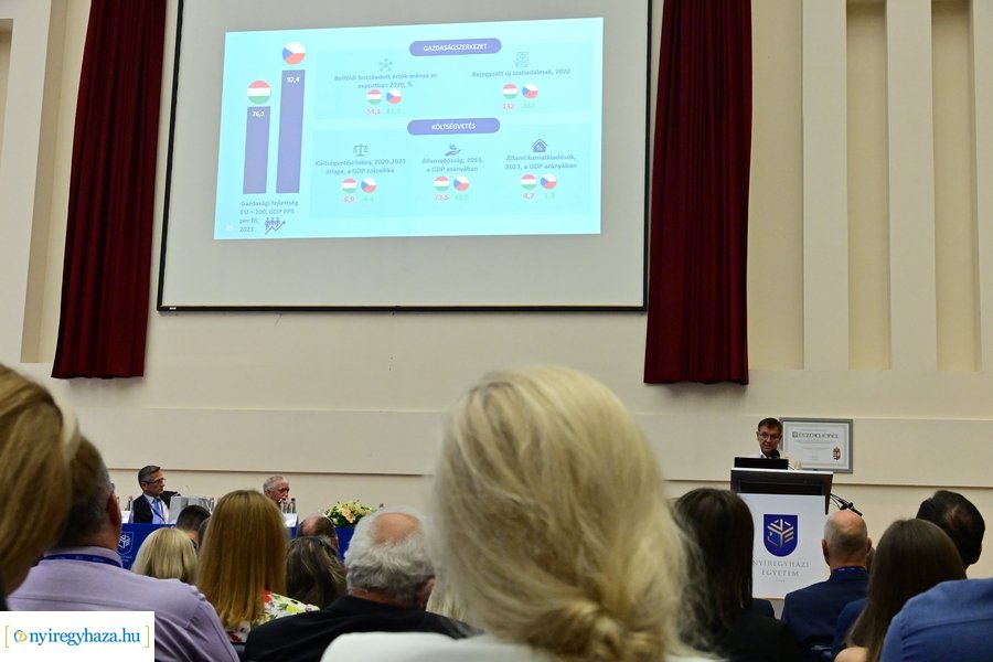 Közgazdász konferencia az egyetemen 20240905