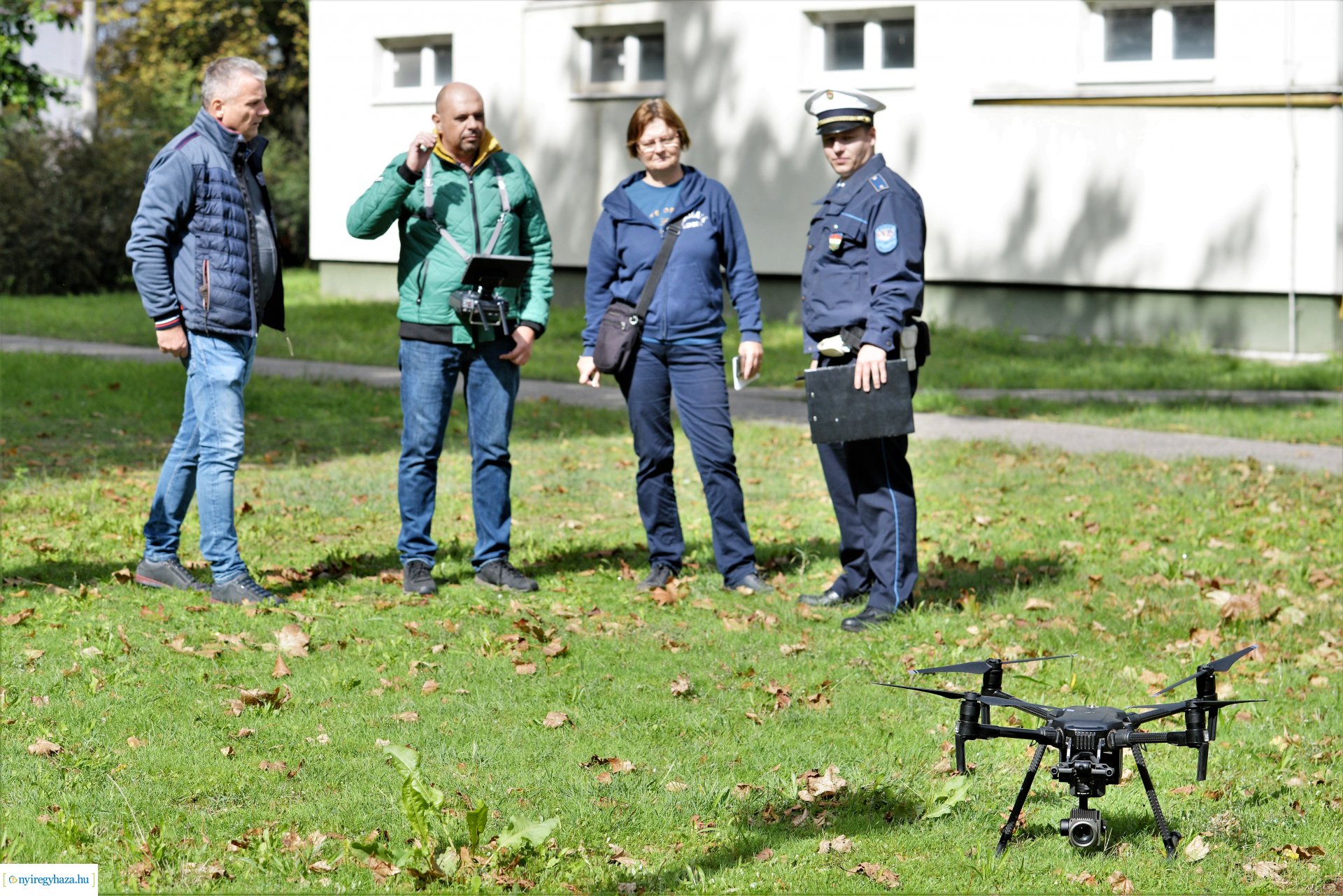 Közlekedésbiztonsági akció - drónos ellenőrzés