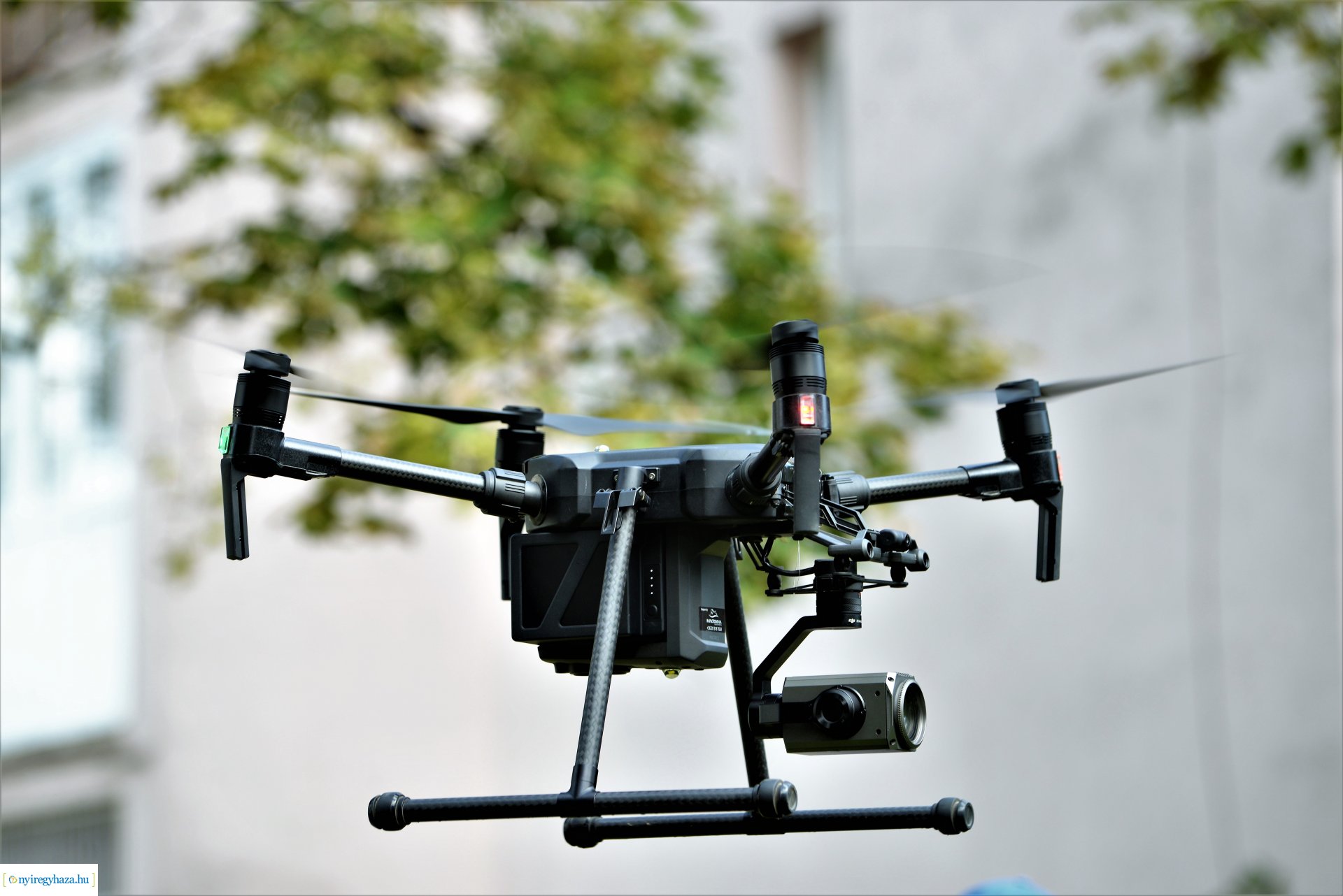 Közlekedésbiztonsági akció - drónos ellenőrzés