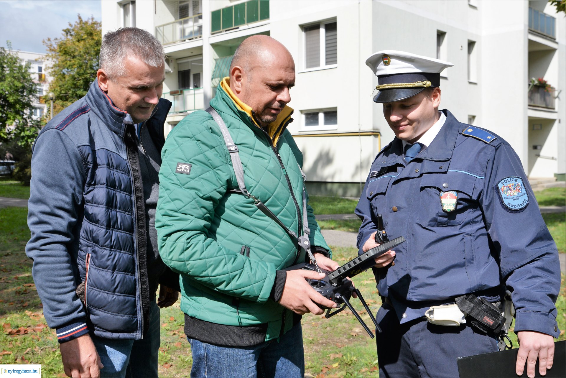 Közlekedésbiztonsági akció - drónos ellenőrzés