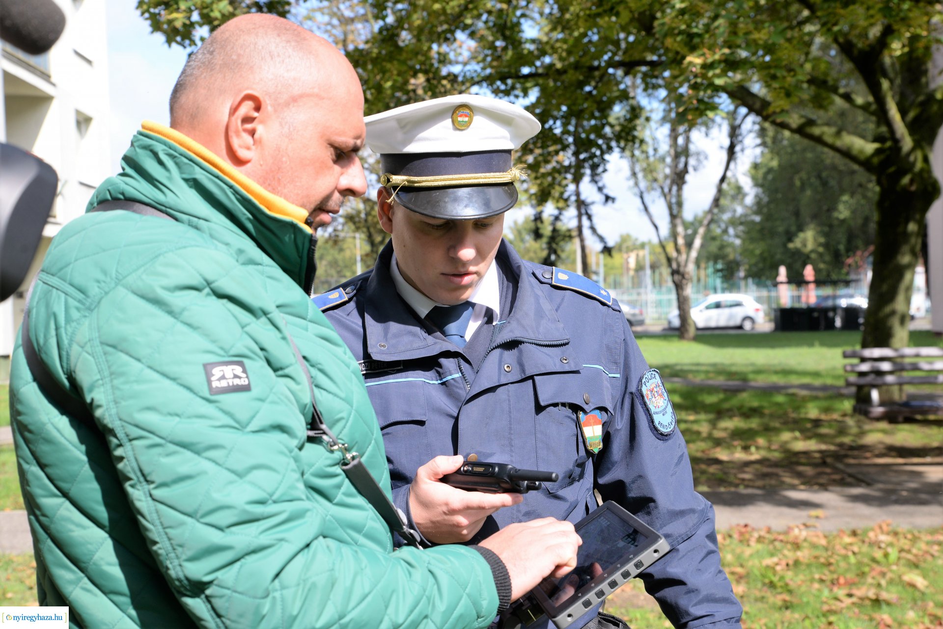Közlekedésbiztonsági akció - drónos ellenőrzés