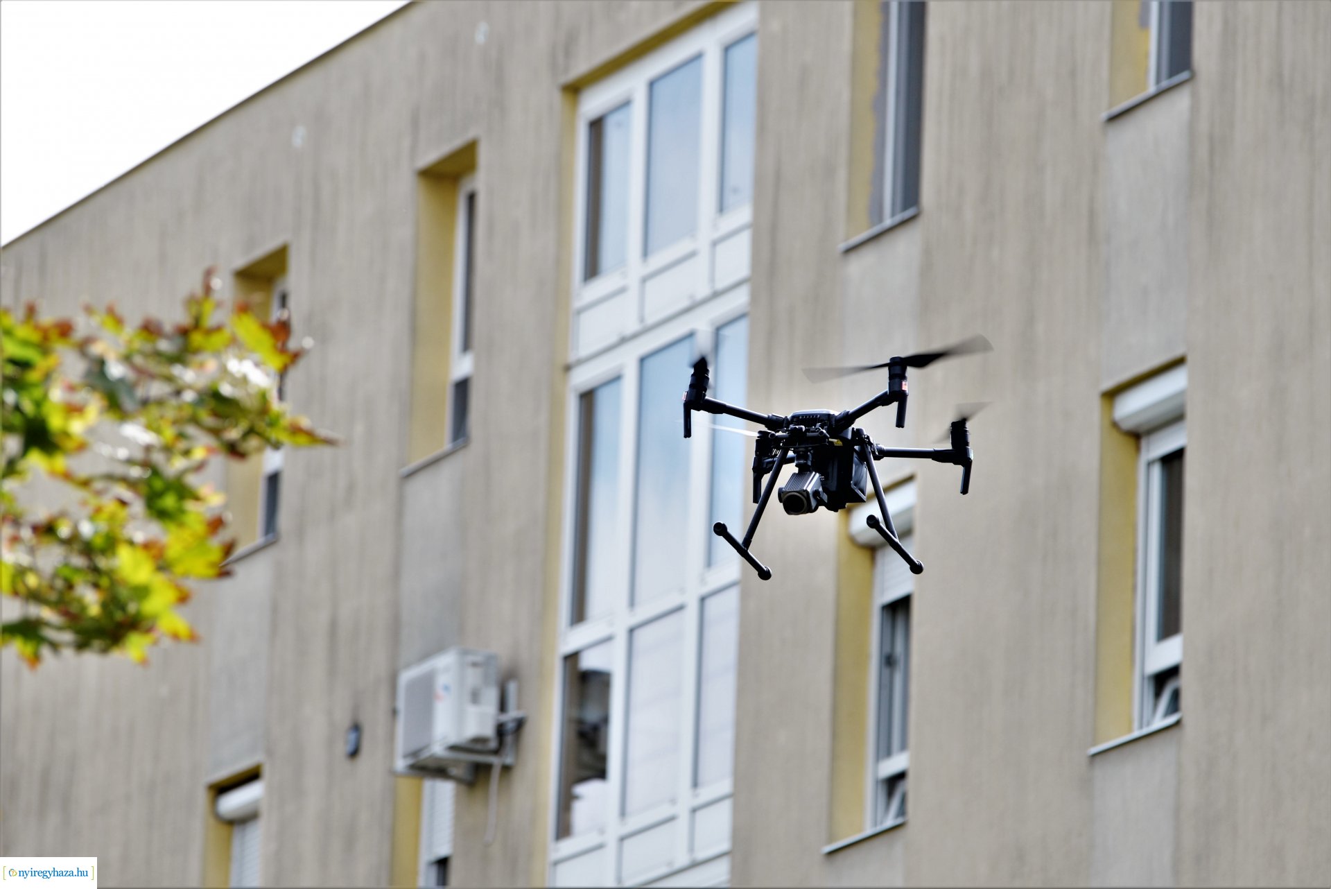 Közlekedésbiztonsági akció - drónos ellenőrzés