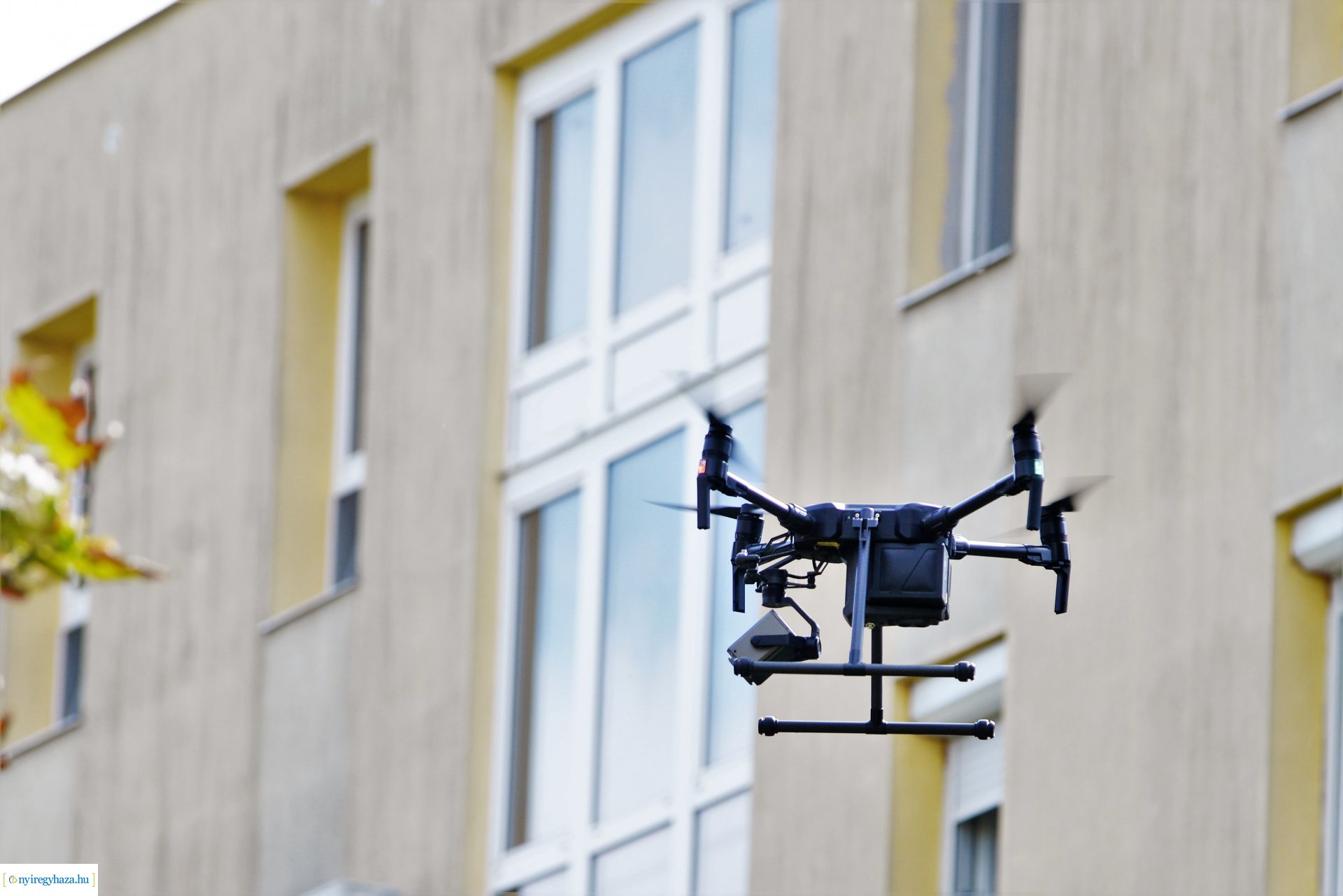 Közlekedésbiztonsági akció - drónos ellenőrzés