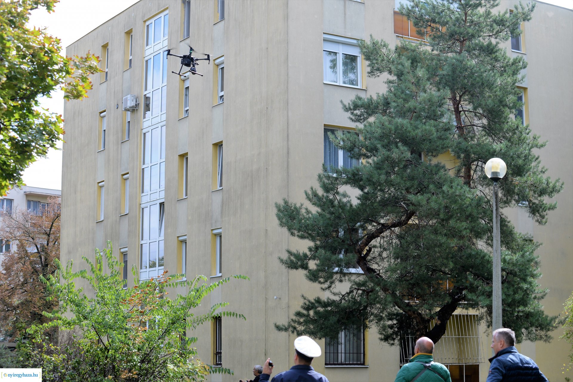 Közlekedésbiztonsági akció - drónos ellenőrzés