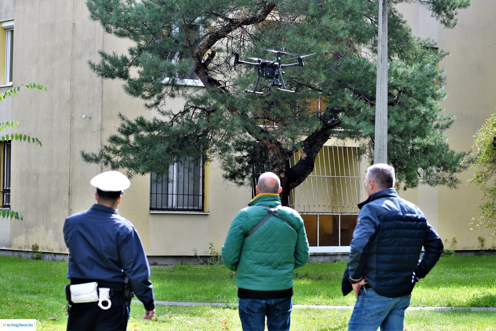 Közlekedésbiztonsági akció - drónos ellenőrzés