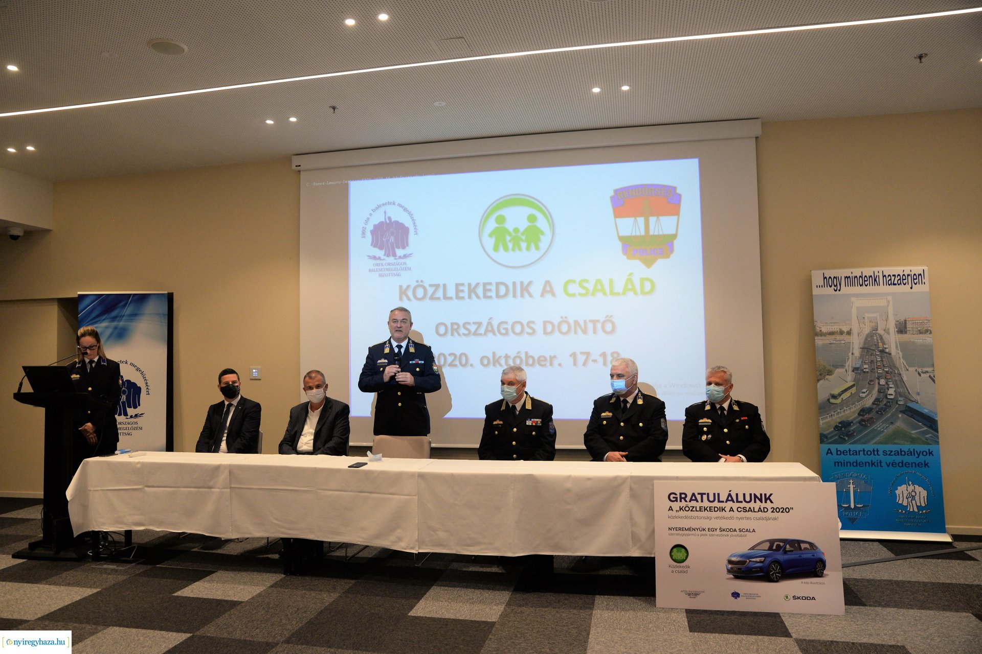 Közlekedik a család - országos döntő eredményhirdetése