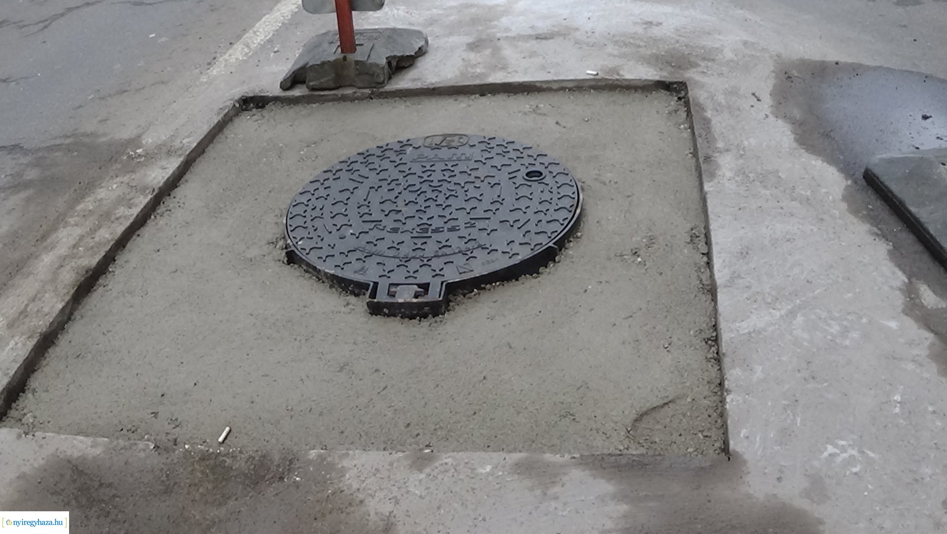 Közműhelyreállítási munkálatok a Luther utcán