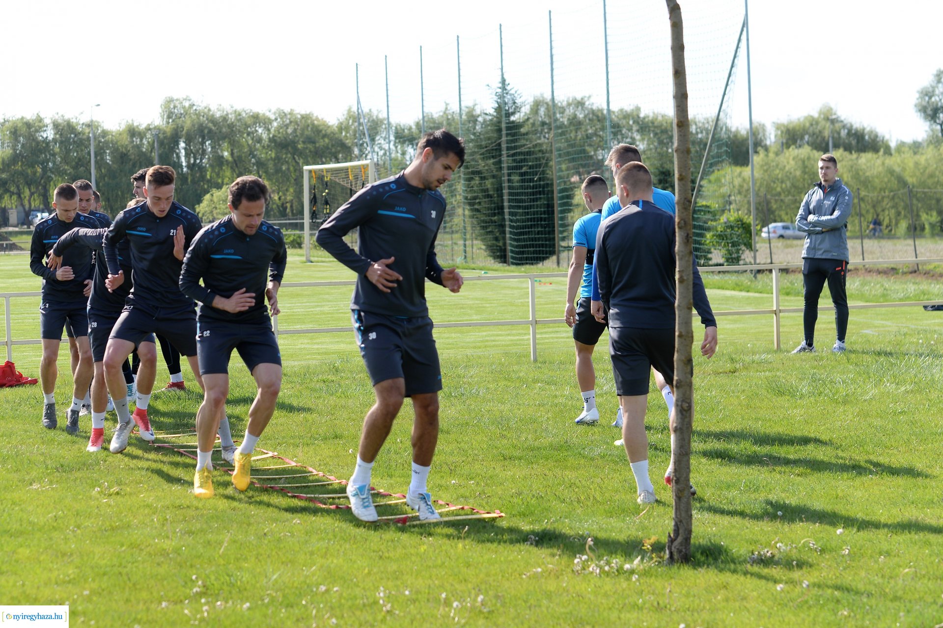 Közös edzés a Szparinál