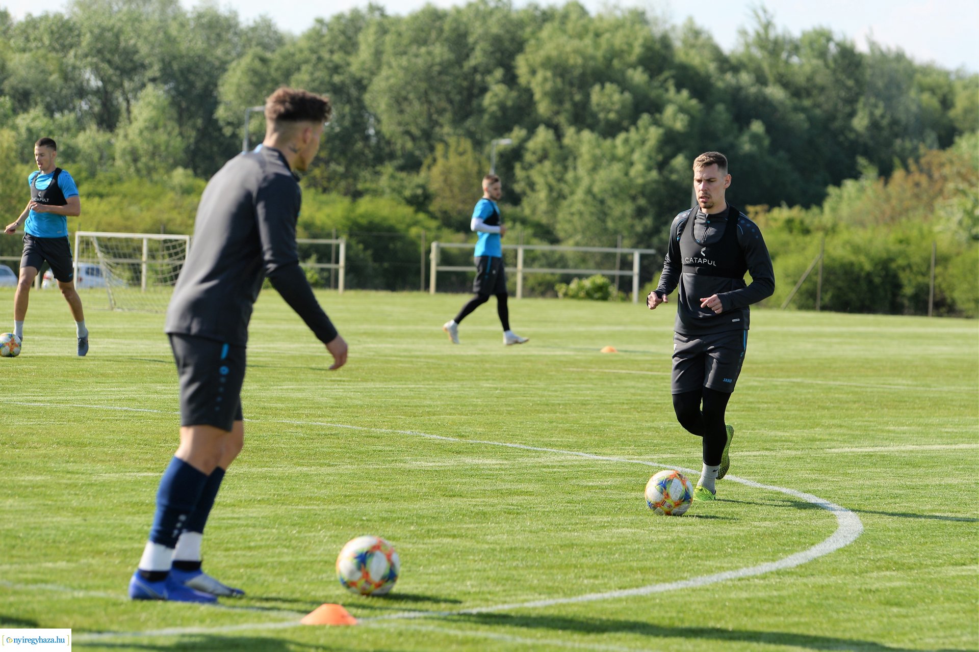 Közös edzés a Szparinál