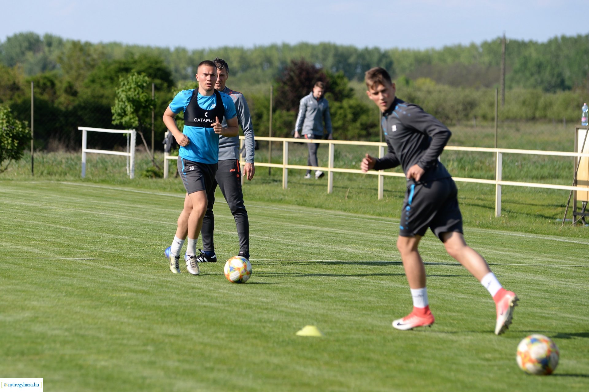 Közös edzés a Szparinál