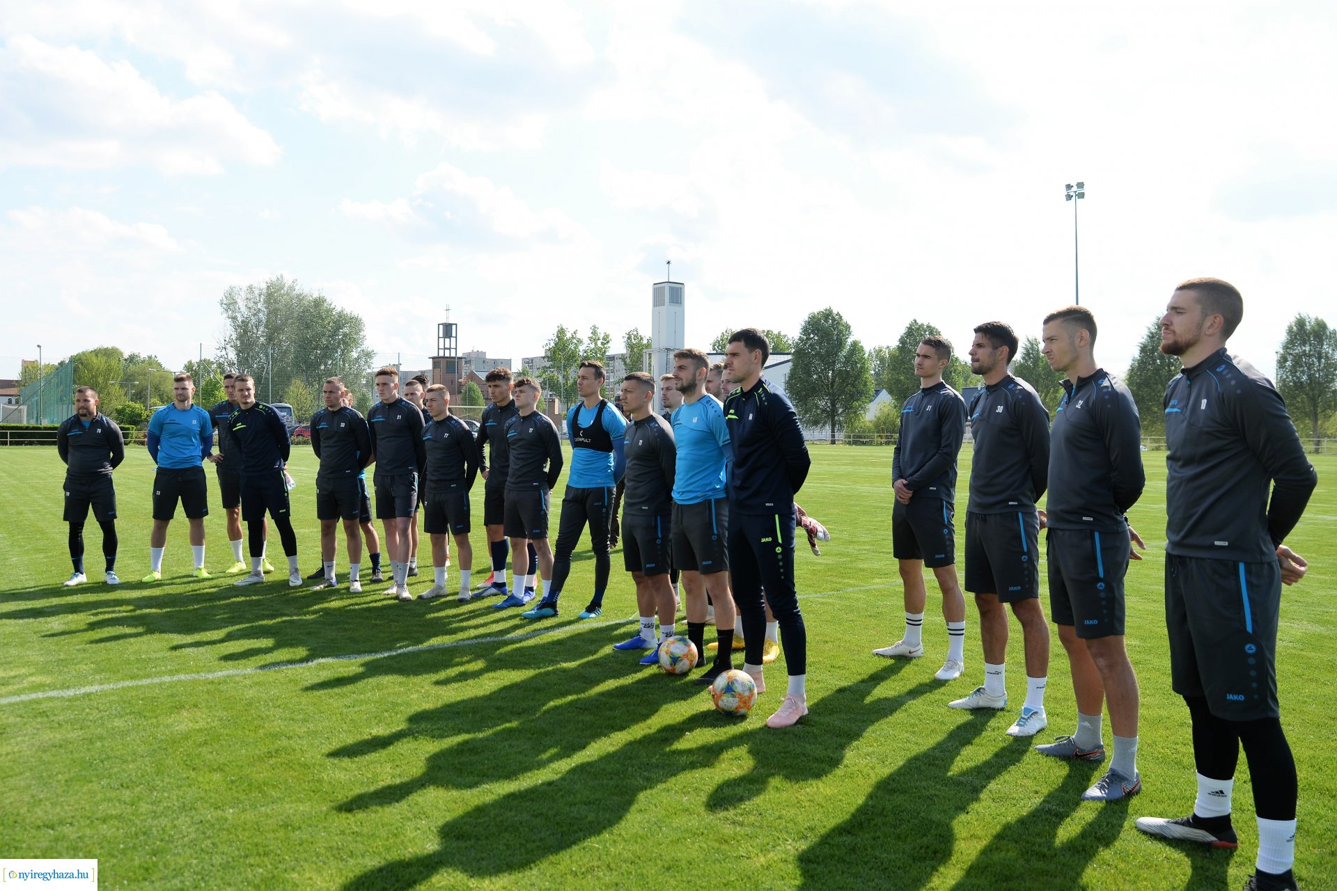 Közös edzés a Szparinál