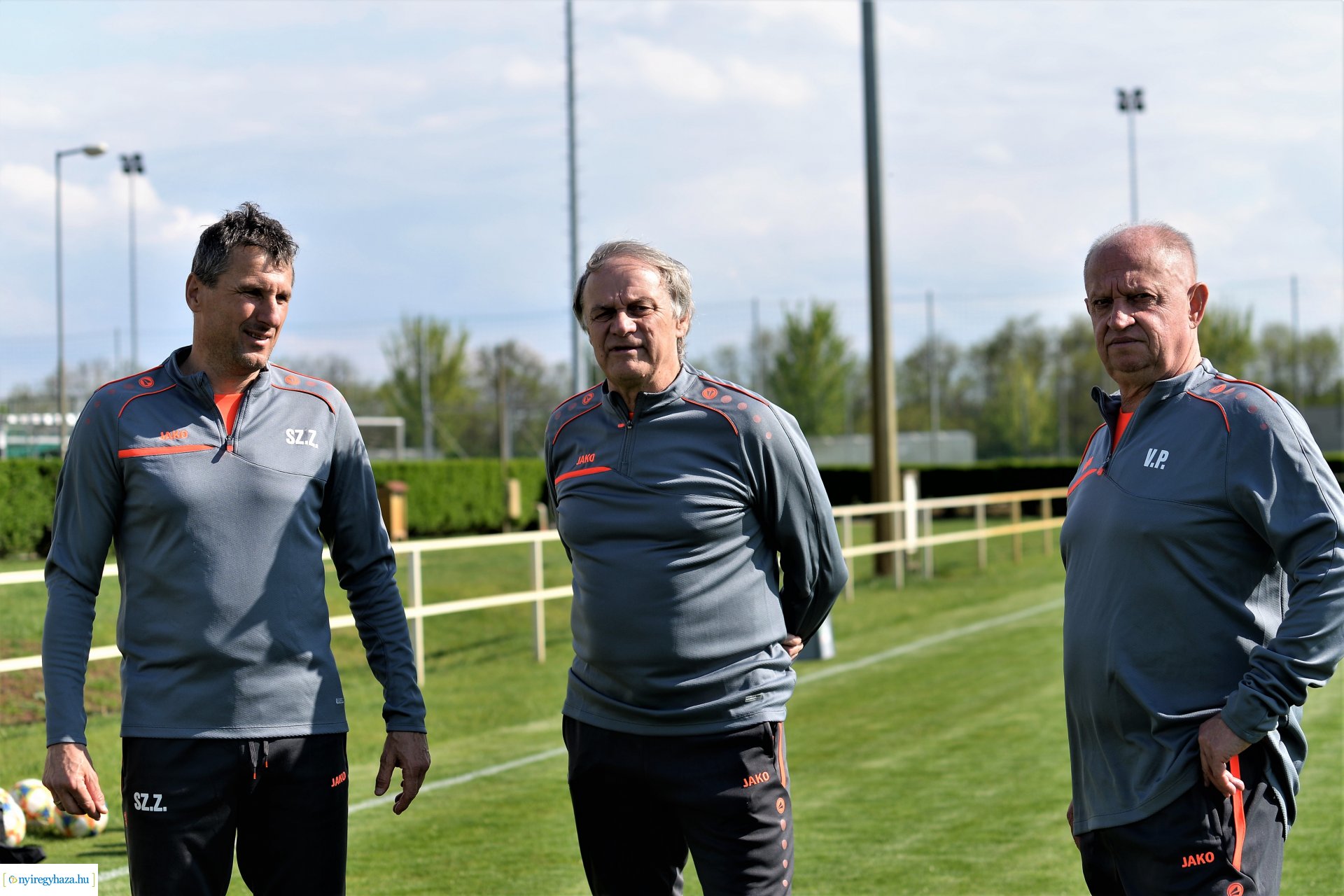 Közös edzés a Szparinál