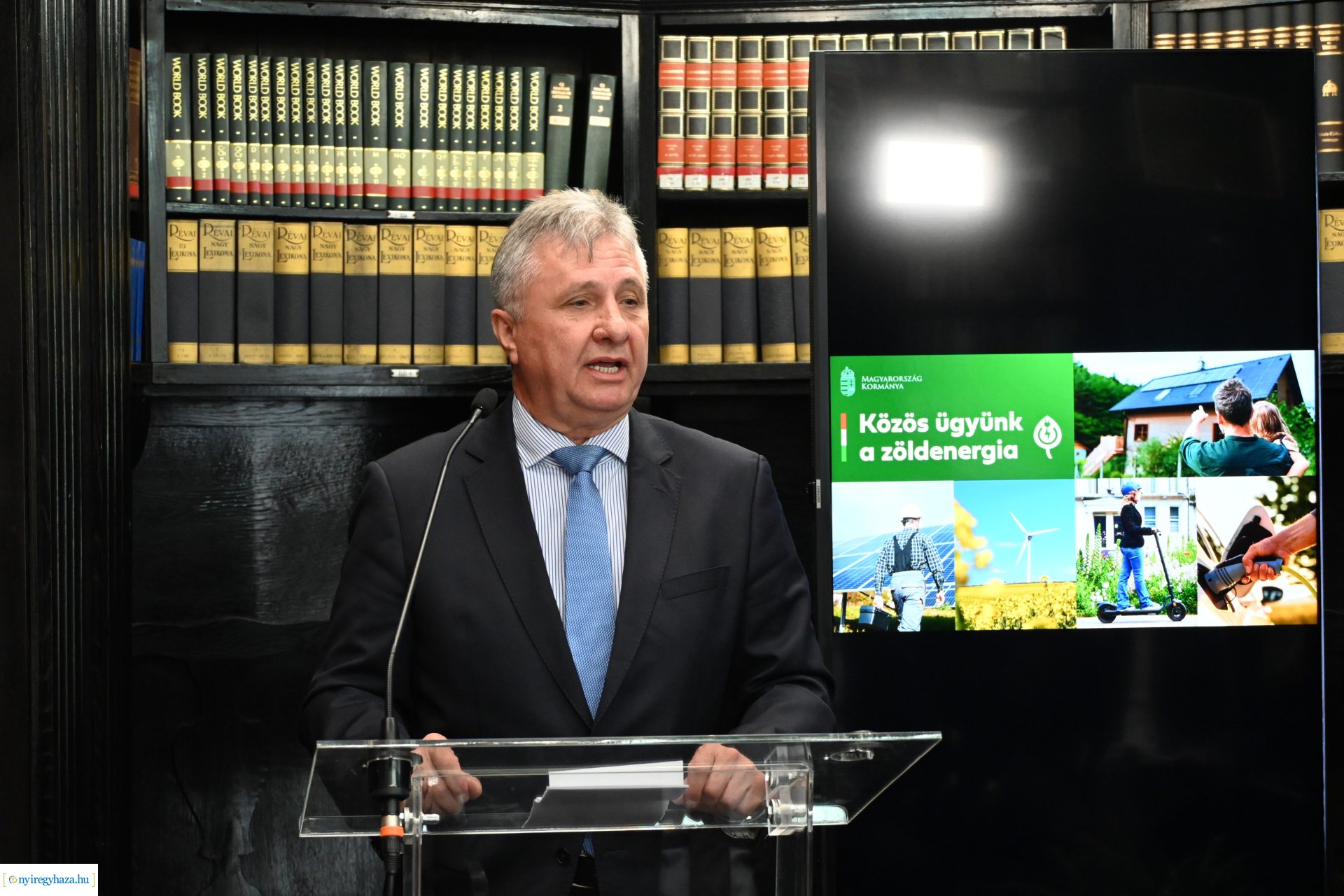 Közös ügyünk a zöldenergia - sajtótájékoztató a Városházán