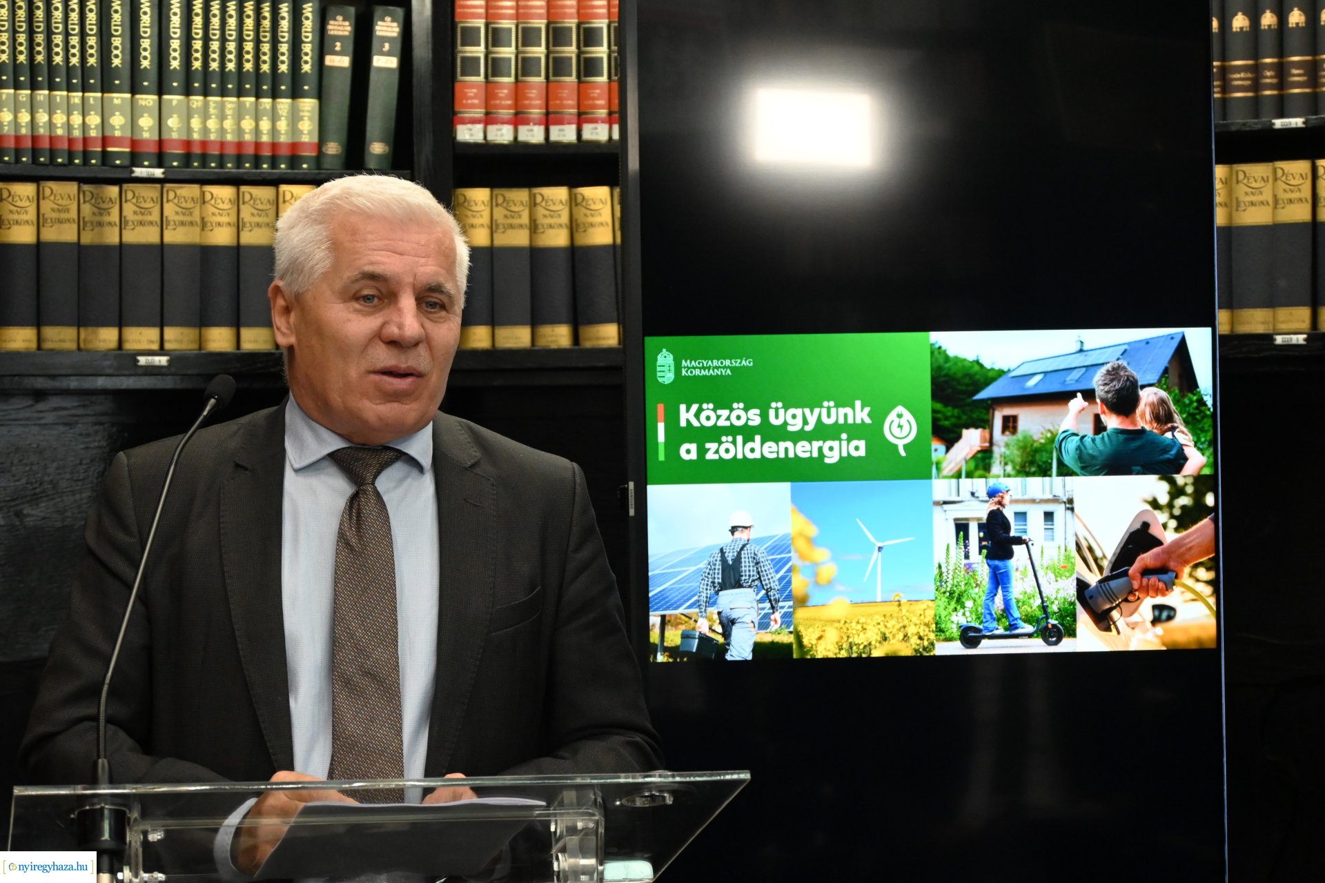 Közös ügyünk a zöldenergia - sajtótájékoztató a Városházán