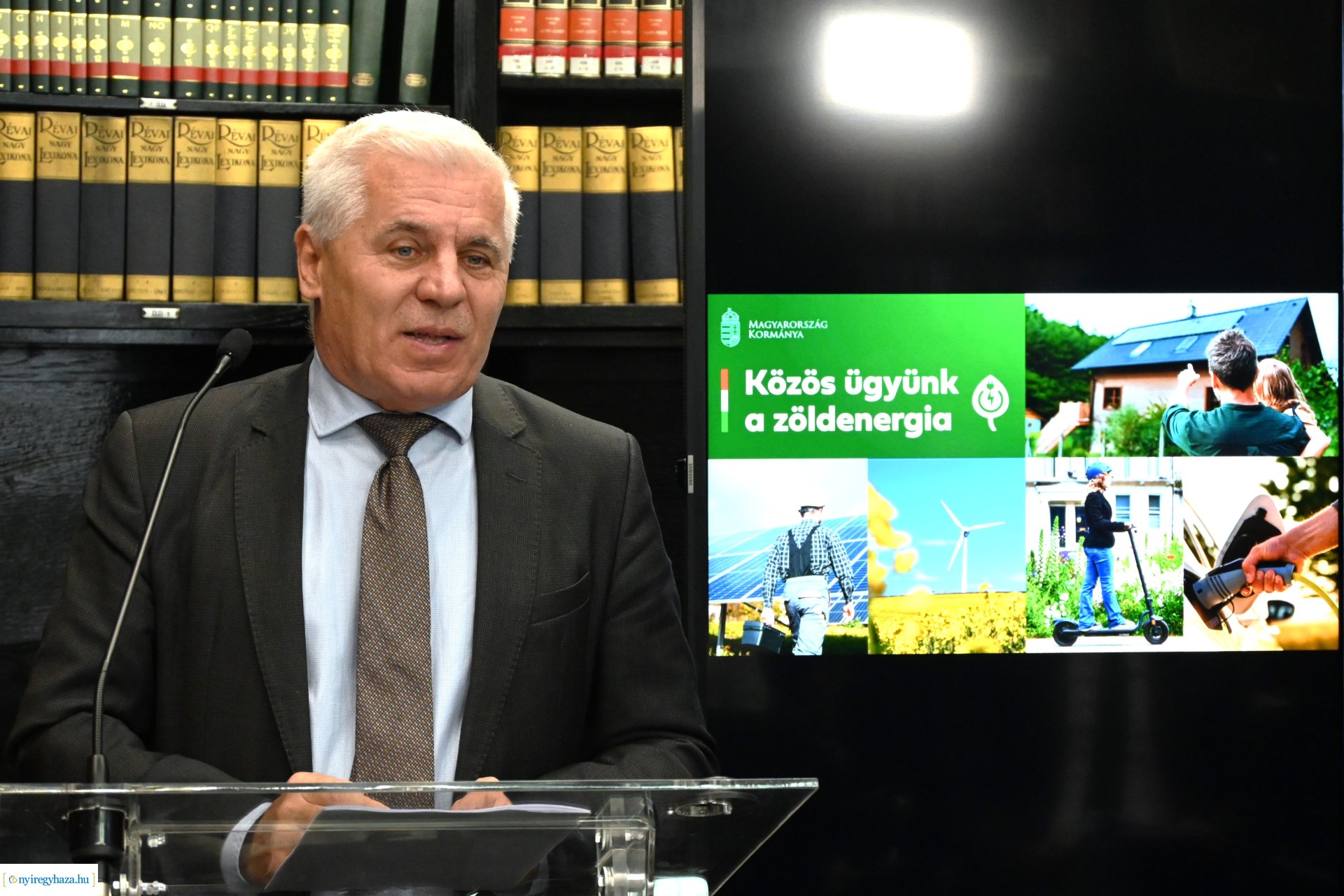 Közös ügyünk a zöldenergia - sajtótájékoztató a Városházán