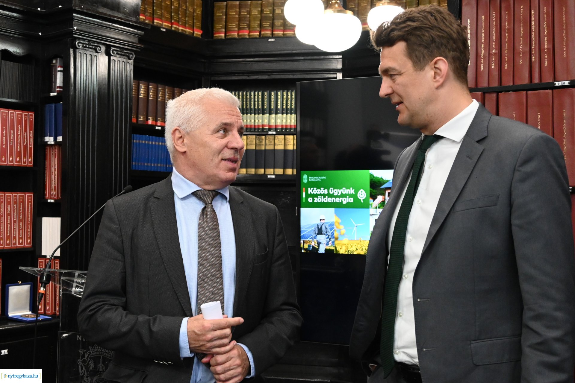 Közös ügyünk a zöldenergia - sajtótájékoztató a Városházán