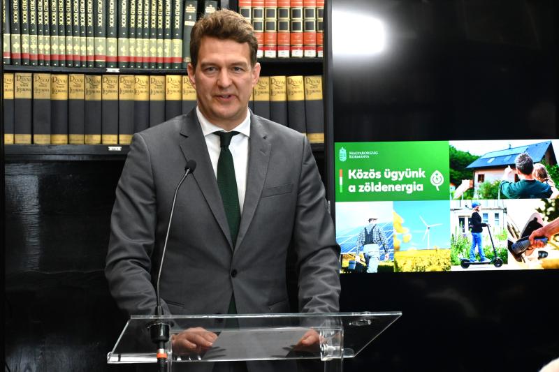 Közös ügyünk a zöldenergia - sajtótájékoztató a Városházán