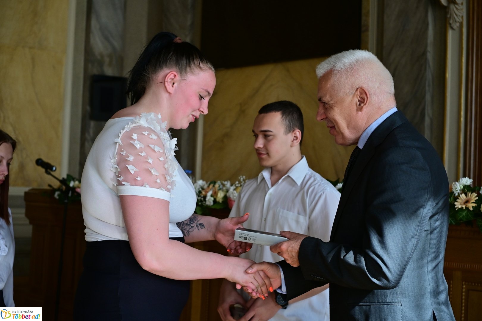 Központi ballagás Nyíregyházán 2025 áprilisában