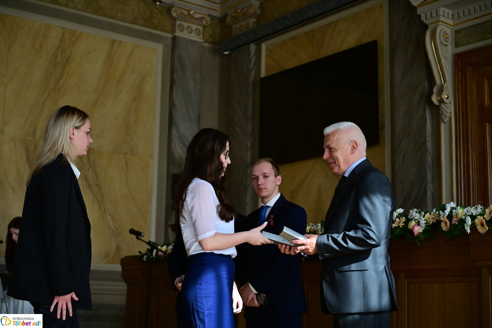 Központi ballagás Nyíregyházán 2025 áprilisában